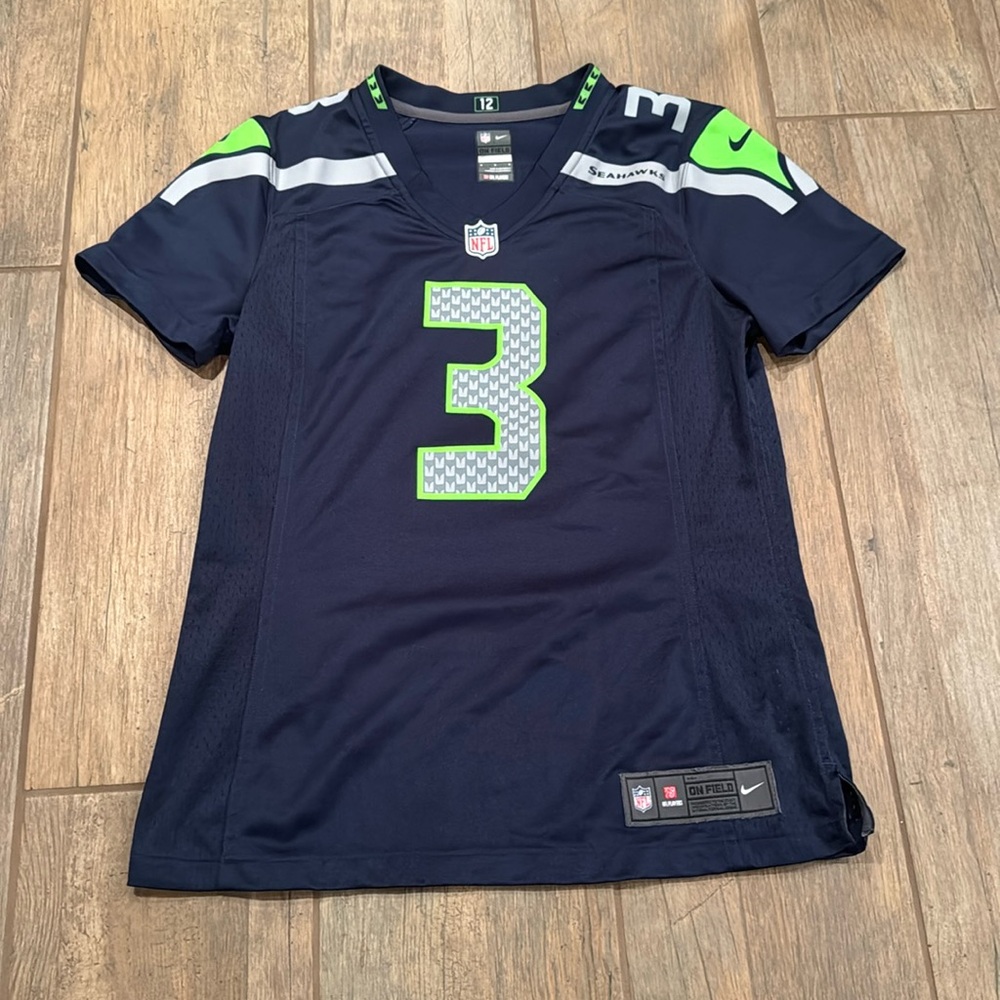 Boys Russell Wilson Jersey Size Medium